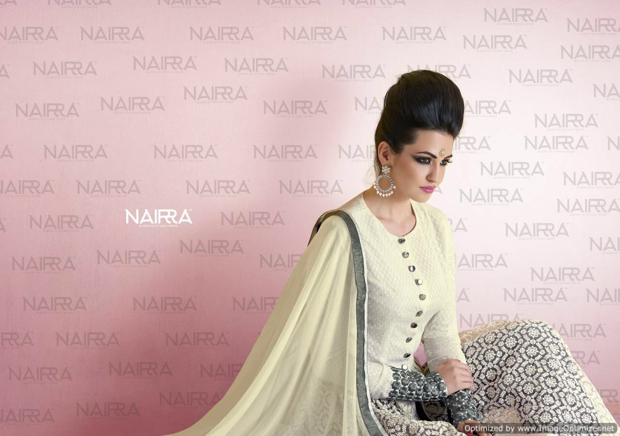 Manjeera Fashion Golden Look Naira Cut With Moti Work Fancy Kurti